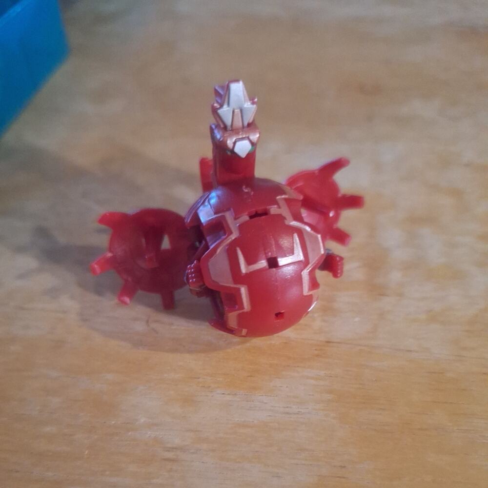Bakugan Pyrus Nemus Red New Vestroia Battle Brawler Covered G Figure Toy